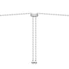 Ania Haie Dainty Gold/Silver Bezel Cz Station Necklace