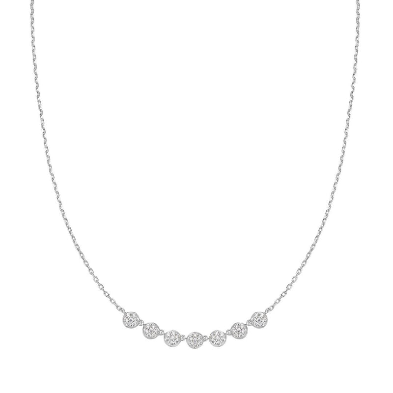 Ania Haie Dainty Gold/Silver Cz Bead Necklace