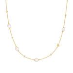 Ania Haie Dainty Gold/Silver Pearl/Star Necklace