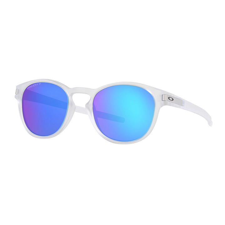 Oakley Latch Matte Clear W/Prizm Sapphire Polarized - Pt