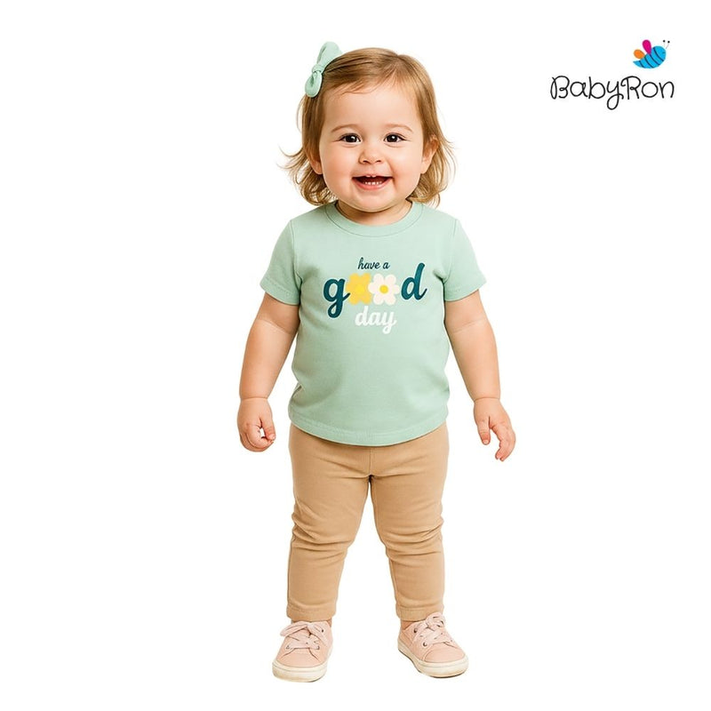 Baby Ron Girls 2pcs Set Mint – Prouds Fiji