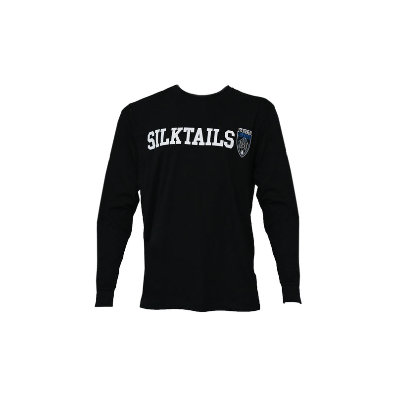 Silktails Cotton Long Sleeve Black