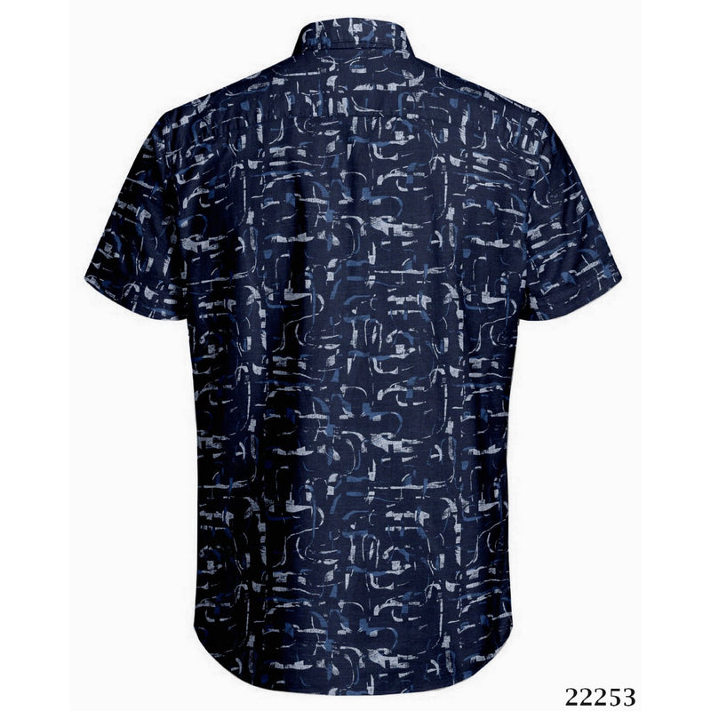 Harbour Bay Short Sleeve Shirt Navy