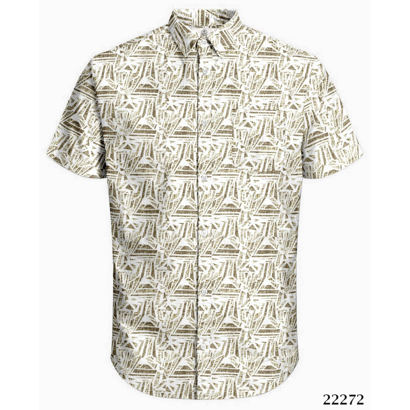 Harbour Bay Short Sleeve Shirt Beige