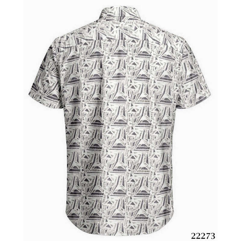 Harbour Bay Short Sleeve Shirt Grey