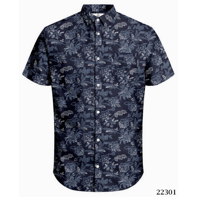 Harbour Bay Short Sleeve Shirt Navy