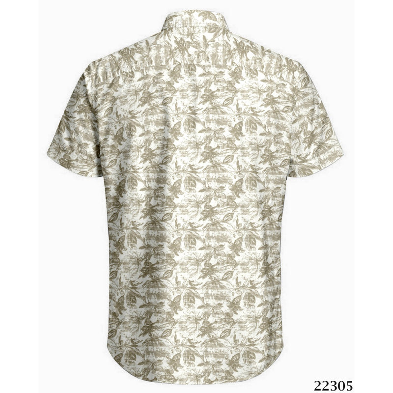 Harbour Bay Short Sleeve Shirt Beige