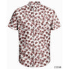 Harbour Bay Short Sleeve Shirt White Red
