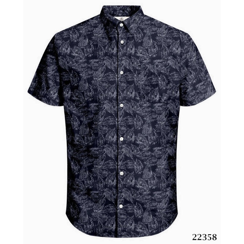 Harbour Bay Short Sleeve Shirt Navy