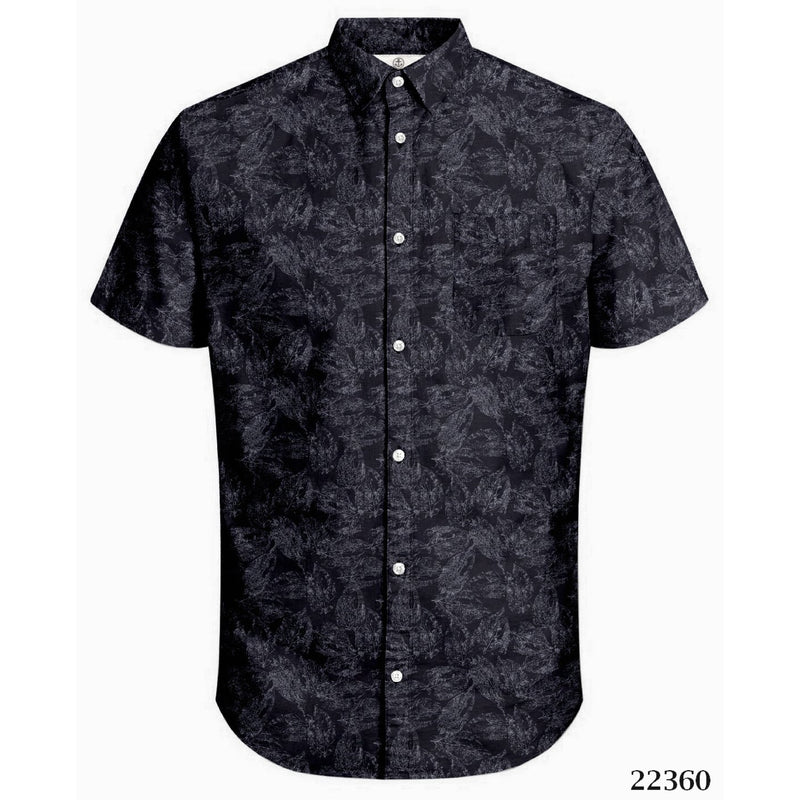 Harbour Bay Short Sleeve Shirt Black