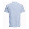 Harbour Bay Mens S/S Shirts Blue