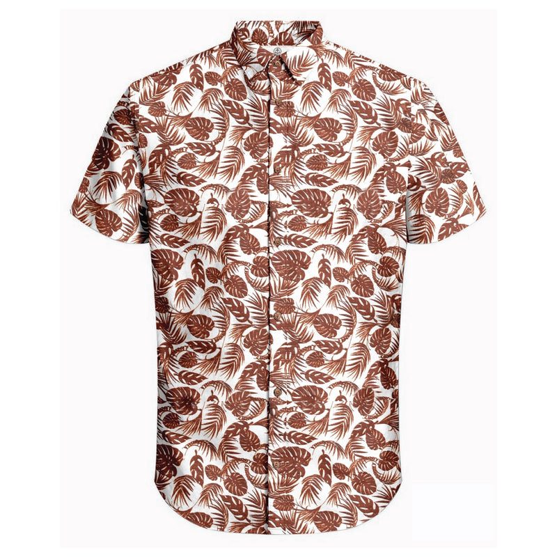 Harbour Bay Mens S/S Shirts Orange