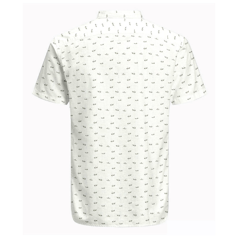 Harbour Bay Mens S/S Shirts Olive Green