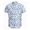 Harbour Bay Mens S/S Shirts Blue