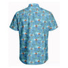 Harbour Bay Mens S/S Shirts Blue