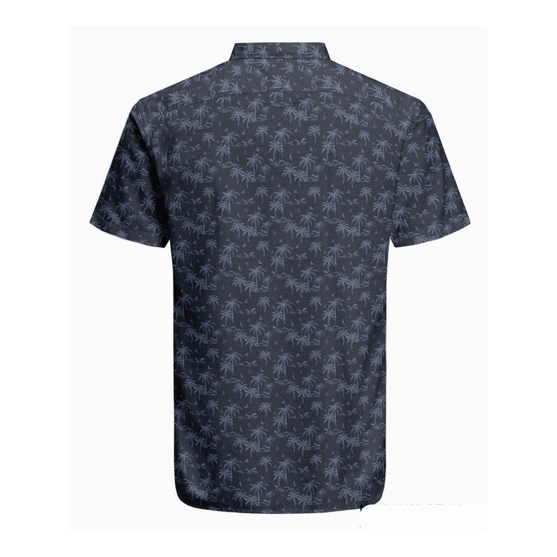 Harbour Bay Mens S/S Shirts Navy