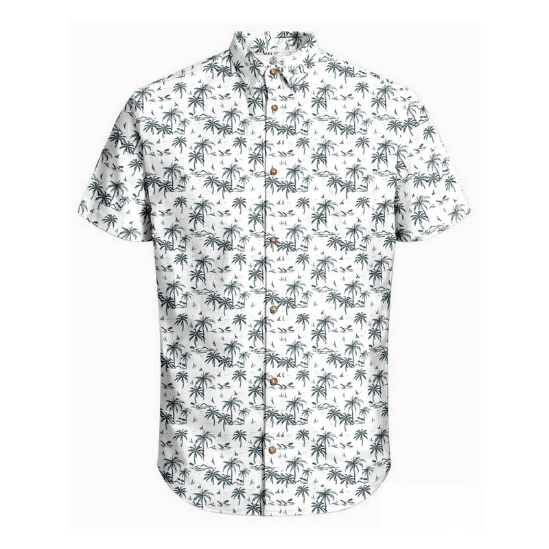 Harbour Bay Mens S/S Shirts White