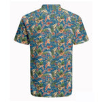Harbour Bay Mens S/S Shirts Blue