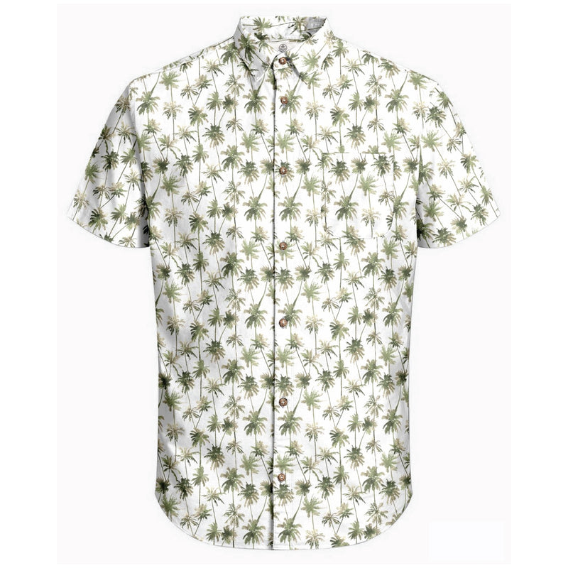 Harbour Bay Mens S/S Shirts Green