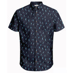 Harbour Bay Mens S/S Shirts Navy