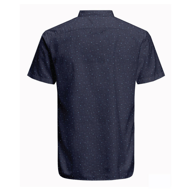 Harbour Bay Mens S/S Shirts Navy