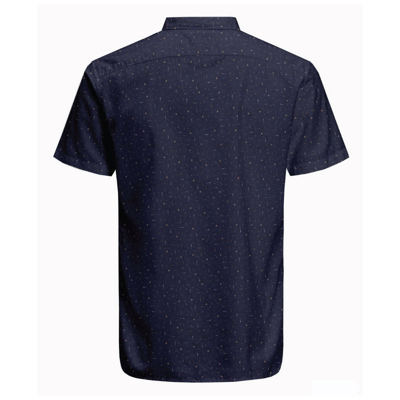 Harbour Bay Mens S/S Shirts Navy