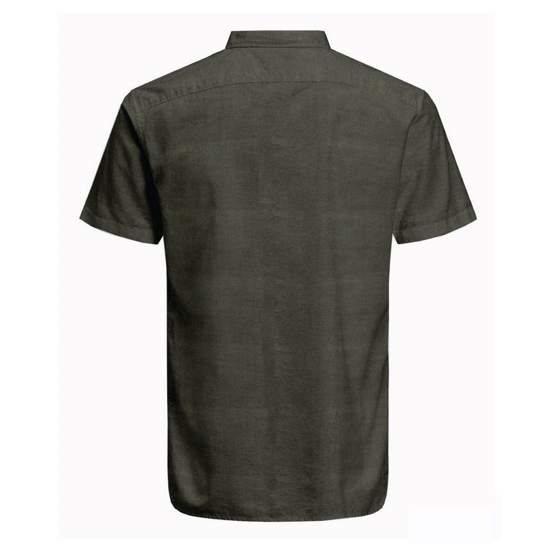 Harbour Bay Mens S/S Shirts Military Green