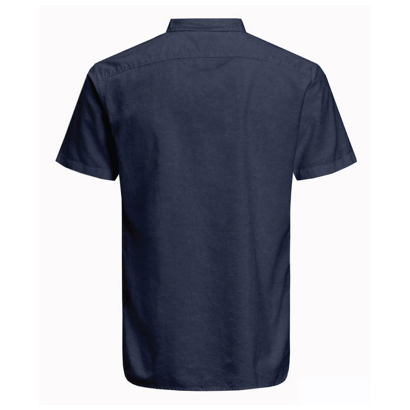 Harbour Bay Mens S/S Shirts Navy