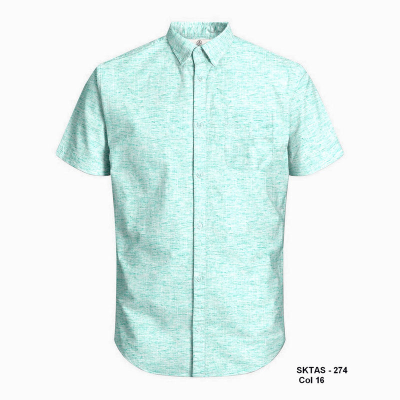 Harbour Bay Mens S/S Shirts Sea Green