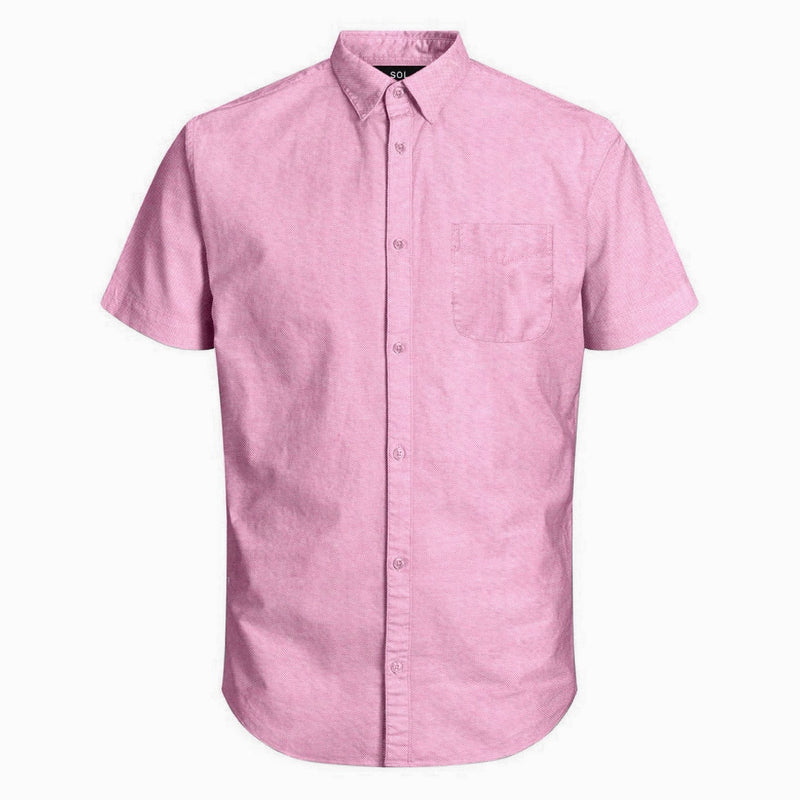Sol Mens S/S Shirts Pink
