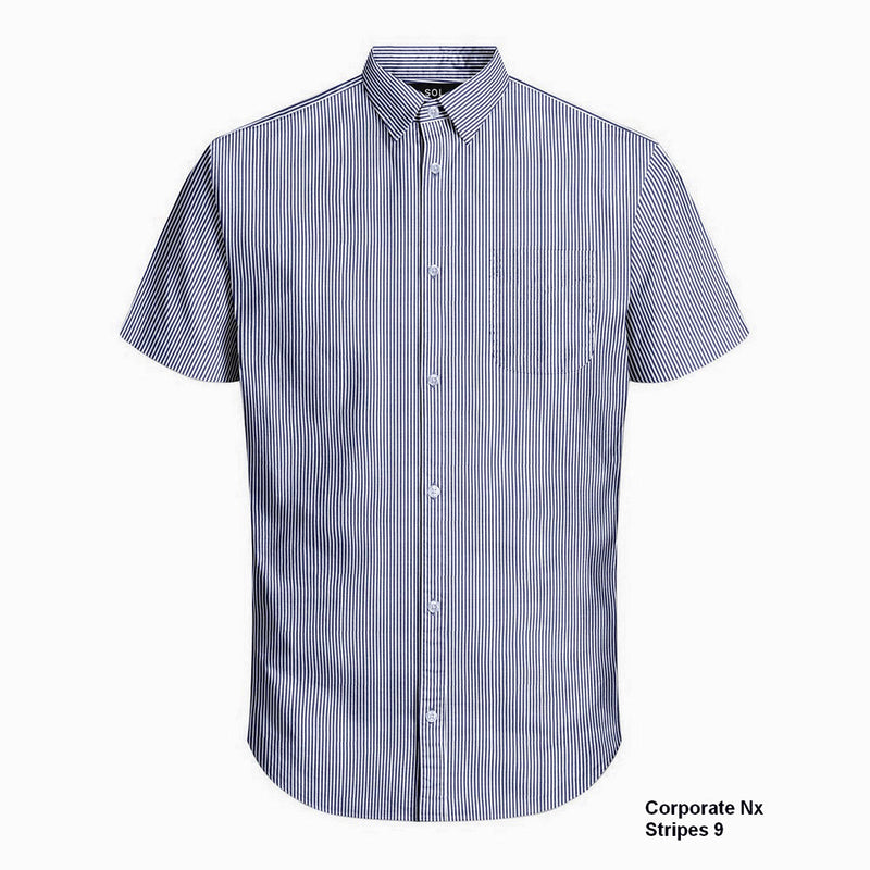 Sol Mens S/S Shirts Blue