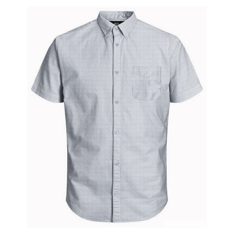 Sol Mens S/S Shirts Grey