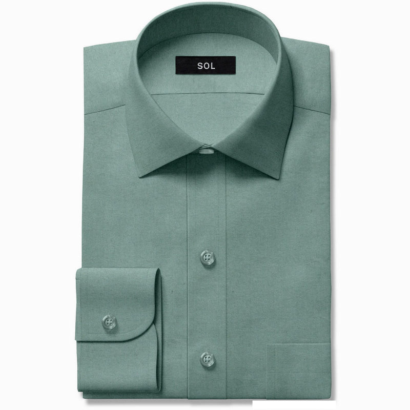 Sol Mens L/S Shirts Green