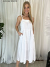 Miracle Maxi Dress White Size