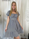 Miracle Short Dress Black Size