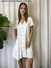 Miracle Ladies Short Dress Cream