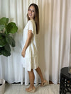 Miracle Ladies Short Dress Cream