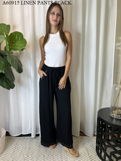 Miracle Ladies Pants Black