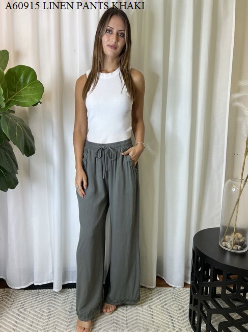Miracle Ladies Pants Khaki