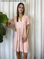 Miracle Ladies Short Dress Blush
