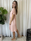 Miracle Ladies Short Dress Blush