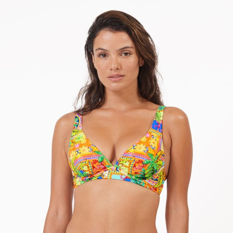 Cinnamon Swan Guilded Island Bella Fuller Bust Bikini Top