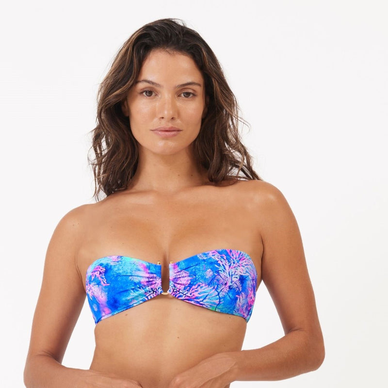 Cinnamon Swan Aegean Gems Naoussa Bandeau Bikini Top