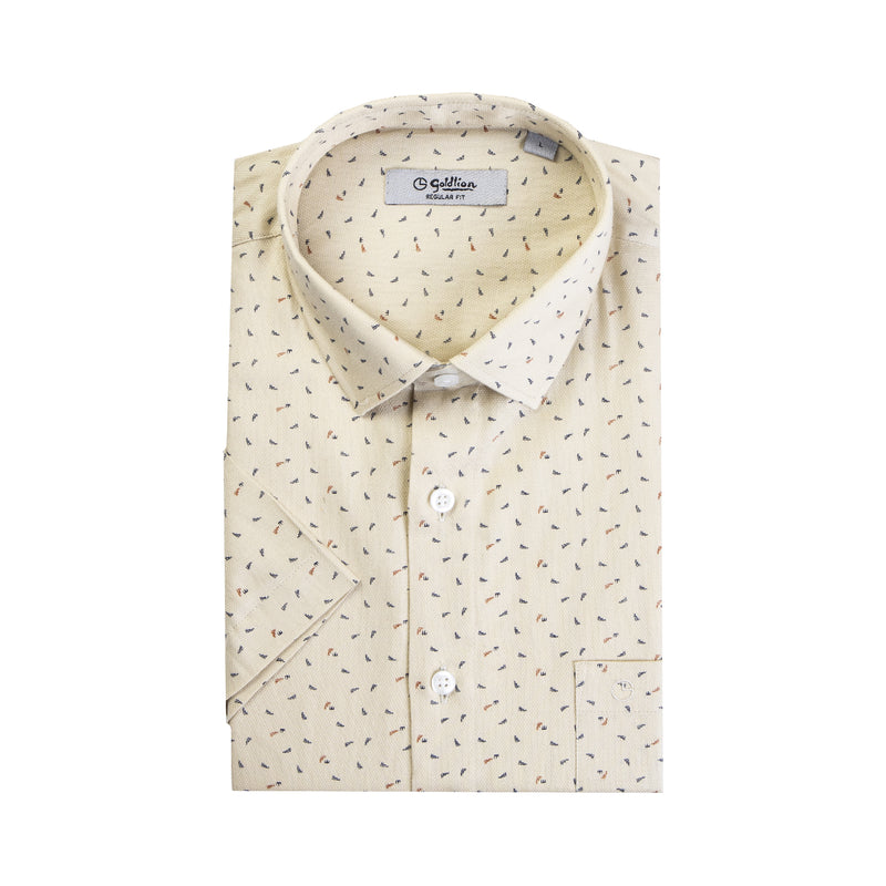 GOLDLION CASUAL REGULAR FIT SHIRT CO PTN