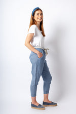 Vera May Ladies Italian Linen Jeans Pants