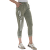 Vera May Ladies Italian Linen Khaki Pants