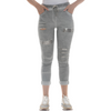 Vera May Ladies Italian Linen Grey  Pants