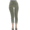 Vera May Ladies Italian Linen Khaki  Pants