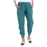 Vera May Ladies Italian Linen Lake Pants