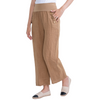 Vera May Ladies Italian Linen Camel Pants